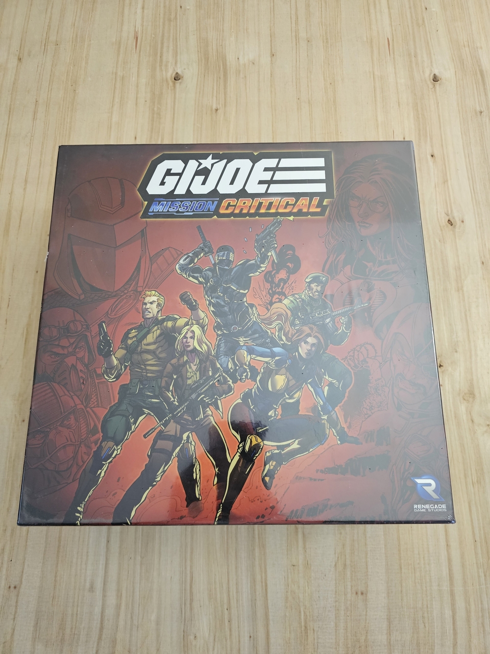 GI JOE Mission Critical Board Game - Brand New Sealed.